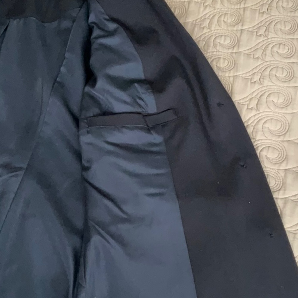Women's Utc57 Classic Long Blazer / Black / Size 2 - Picture 10 of 16
